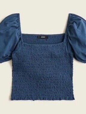 J.Crew Ladies Broken In Cotton Jersey Crop Top. Size XL
